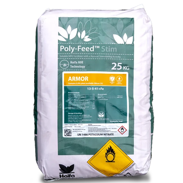 Poly-Feed Stim Armor 13-5-41 + Fe enriquecido con silicio